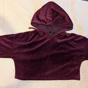Ambiance Burgundy Hooded Sweatshirt